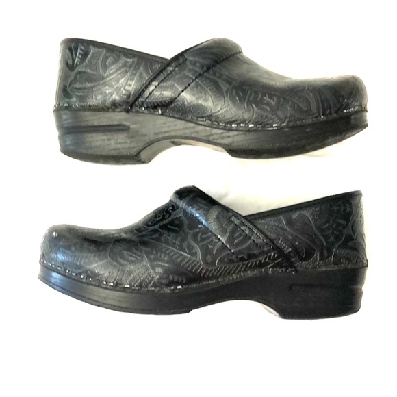 gray tooled dansko